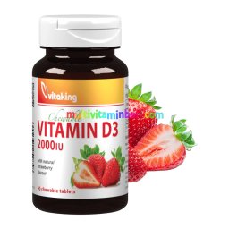 D-2000 NE - 90 rágótabletta - Vitaking