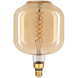 Avide LED Jumbo Filament Ross 180x295mm Amber 8W E27 2400K Fényerőszabályzós