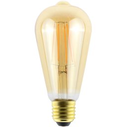 Avide LED Filament ST57 7W Fényerőszabályzós Borostyán E27 WW 2500K