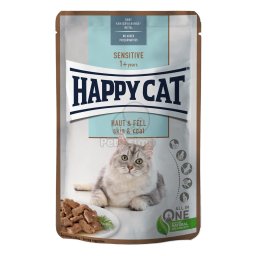 Happy Cat Care Skin & Coat alutasakos eledel 20 x 85 g