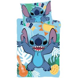 Lilo és Stitch, A csillagkutya gyerek, ovis ágyneműhuzat 100×135 cm, 40×60 cm Nr 01