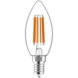 Avide LED Filament Candle 6.5W E14 NW 4000K High Lumen