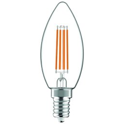 Avide LED Filament Candle 4.9W E14 NW 4000K Super High Lumen