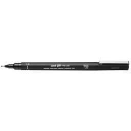 UNI Rajzmarker, 1 mm, UNI PIN, fekete