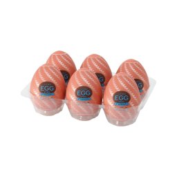 TENGA Egg Spiral Stronger - tojás maszturbátor (6 db)