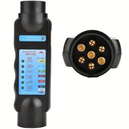 12V 7-plus ptkocsi teszter csatlakoz