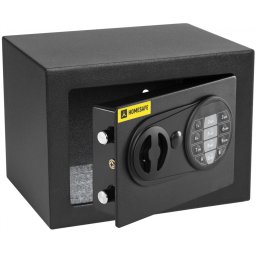 HomeSafe(R) fekete miniszéf elektromos zárral