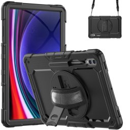 SOLID 360 tok Samsung Galaxy Tab S9 Ultra fekete