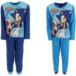 Sonic a sündisznó Dynamic gyerek hosszú pizsama 3 év, 4 év, 5 év, 6 év, 8 év