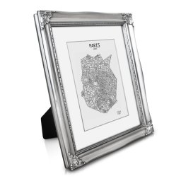 Casa Chic Regent, képkeret, téglalap alakú, 25 x 20 cm-es fotók, paszpartu, üveg, rokokó (ROCOCO-10x8-SLV)