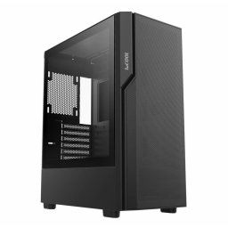 1stCOOL GAMER 5, Mid tower, AU, USB 3.0, USB-C, tápegység nélkül, fekete