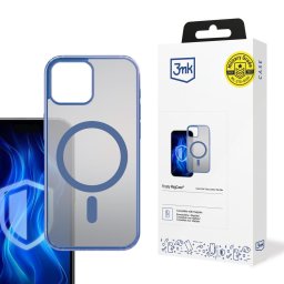 3mk védőburkolat Frosty MagCase kék Apple iPhone 13 készülékhez