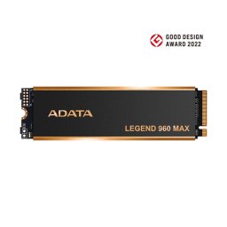 ADATA LEGEND 960 MAX/1TB/SSD/M.2 NVMe/Fekete/Hűtőborda/5R