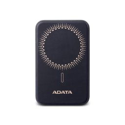 ADATA PowerBank R050 Magnetic, 5000mAh, 3.85A, fekete (19.25Wh)