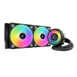 ARCTIC Liquid Freezer III 280 ARGB vízhűtő, 2x140mm, AM5, LGA1851, fekete