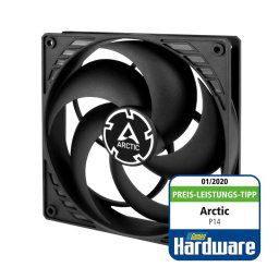 ARCTIC ventilátor P14, 140mm, 3pin, fekete