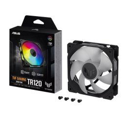 ASUS ventilátor TUF GAMING TR120 ARGB, 1x120mm, fekete