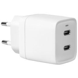 AVACOM HomePRO 2 hálózati töltő Power Delivery 40W-os teljesítményű, két USB-C kimenettel