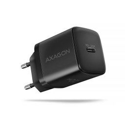 AXAGON ACU-PD20, 20W-os hálózati töltő, 1x USB-C port, PD3.0/PPS/QC4 /AFC/Apple, fekete színben