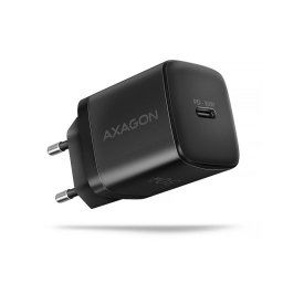 AXAGON ACU-PD30, Teljesítménytöltő 30W, 1x USB-C port, PD3.0/PPS/QC4 /SFC/AFC/Apple, fekete színű