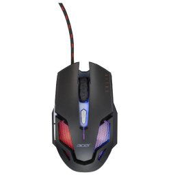 Acer NITRO GAMING MOUSE II - játék egér optikai, max. 7200dpi (6 szint - 800-7200), 7 féle háttérvilágítás, 6 gomb