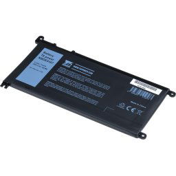 Akkumulátor T6 Power Dell Insprion 15 5568, 5578, Vostro 14 5468, 15 5568, 3680mAh, 42Wh, 3cellás, Li-pol, 3680mAh, 42Wh, 3 cellás, Li-pol