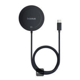 Baseus vezeték nélküli mágneses töltőpad Simple Mini4 Qi2 15W fekete
