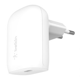 Belkin BOOST CHARGE 30 W USB-C Power Delivery PPS fali töltő, fehér