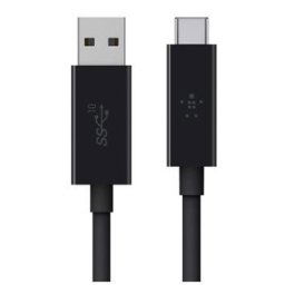 Belkin USB-C/USB-A 3.1 kábel, 0,9m, fekete