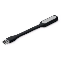 C-TECH UNL-04, USB laptop lámpa, flexibilis, fekete, hajlékony, fekete