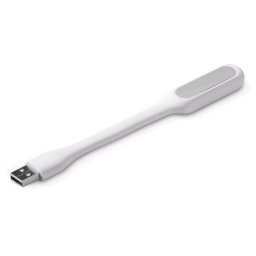 C-TECH UNL-04, USB laptop lámpa, hajlékony, fehér