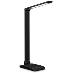 CONNECT IT BRIGHT LED asztali lámpa, USB-A bemélyedéssel, FEKETE