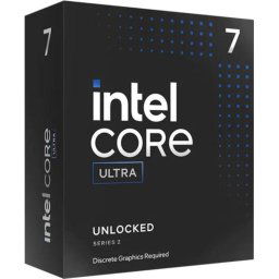 CPU INTEL Core Ultra 7 - 265KF, akár 5,5 GHz, 30 MB L3, LGA1851, BOX (hűtőborda nélkül)