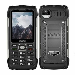 EVOLVEO StrongPhone H1, 2,8" vízálló ellenálló/2xSIM/2px/micro SDHC/5000mAh/fekete-ezüst