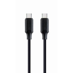 GEMBIRD CABLEXPERT USB PD (Power Delivery) kábel, 100W, C-típusú C-típusú kábel (CM/CM), 1,5m, adat- és tápellátás, fekete színű