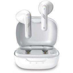 GENIUS vezeték nélküli fejhallgató TWS HS-M905BT Fehér/ Bluetooth 5.3/ USB-C töltés/ fehér