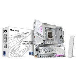 GIGABYTE MB Sc LGA1851 Z890M A ELITE WF7 ICE, Intel Z890, 4xDDR5, 1xDP, 1xHDMI, 1xUSB4, WiFi, mATX, 1xUSB4, mATX