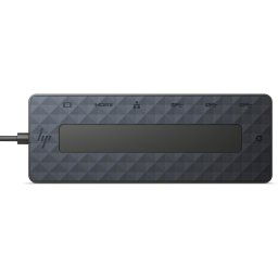 HP dokkoló - Univerzális USB-C multiport hub (2x USB-A 3.2, 1xUSB-C, 1xHDMI 2.0, 1xDP 1.2, USB-C 65W, RJ45, tápegység nélkül)