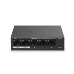 MERCUSYS switch MS105GP (5xGbE, 4xPoE , 65W, ventilátor nélküli)
