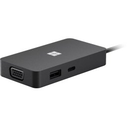 Microsoft Surface USB-C utazó hub, fekete