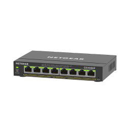 NETGEAR 8PT GE PLUS SWCH W/ POE