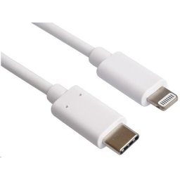PREMIUMCORD Apple Lightning - USB-C™ USB töltő- és adatkábel MFi Apple iPhone/iPadhez, 0, 5m