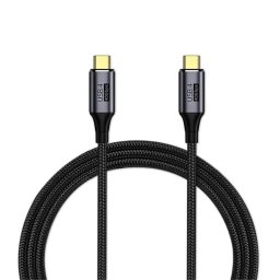 PREMIUMCORD USB4™ Gen 3x2 40Gbps 8K@60Hz 240W Thunderbolt 3 kábel 1, 2m