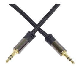 PREMIUMCORD kábel, árnyékolt, Jack 3.5mm - Jack 3.5mm M/M 1, 5m