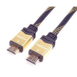 PremiumCord HDMI 2.0 High Speed Ethernet kábel HQ, aranyozott csatlakozók, 2m