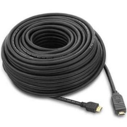 PremiumCord HDMI High Speed with Ether. kábel erősítővel, 10m, 3x árnyékolás, M/M, aranyozott csatlakozók, fekete színű
