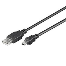 PremiumCord USB 2.0 kábel, A-B mini, 5-pin, 2m