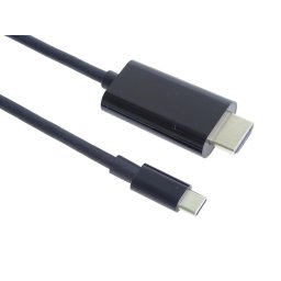 PremiumCord USB-C HDMI kábel 2m 4K*2K@60Hz FULL HD 1080p kábel 2m