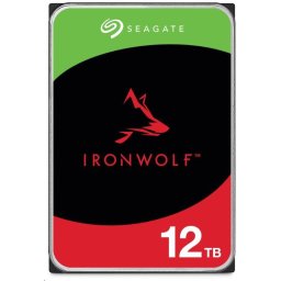 SEAGATE HDD 12TB IRONWOLF (NAS), 3,5", SATAIII, 7200 RPM, 256MB gyorsítótárral