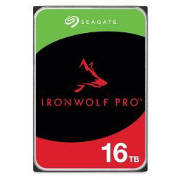SEAGATE HDD 16TB IRONWOLF PRO (NAS), 3,5", SATAIII, 7200 RPM, 256MB gyorsítótárral
